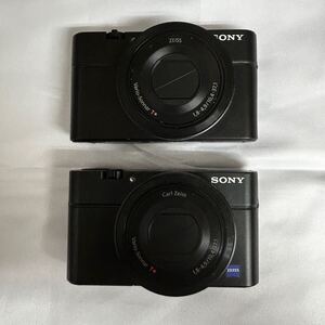 SONY Cyber-shot DSC-RX100 ２台セット 1台は起動確認 簡易動作確認済 ジャンク扱い