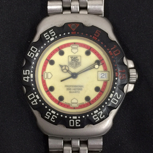 タグホイヤー プロフェッショナル デイト クォーツ 腕時計 371.513 ボーイズサイズ 純正ブレス TAG Heuer