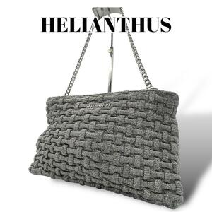 未使用　HELIANTHUS　ヘリアンタス　クラッチバッグ