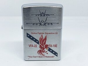 ★ Zippo ジッポ 2005年製 USN アメリカ海軍 VFA-22 FA-18E レッドコックス ジッポー ライター