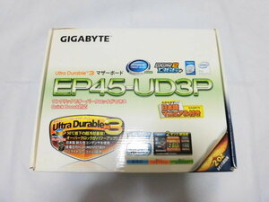 GIGABYTE GA-EP45-UD3P (INTEL P45) LGA775 ATX BOX ★中古正常品★