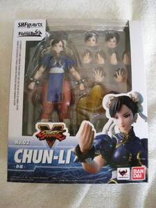 開封済み未使用品　バンダイ S.H.Figuarts 　No２　ストリートファイターV 　春麗　アクションフィギュア　魂ネイションズ　国内正規品