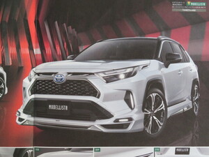 RAV４　2022/10　カタログ　アクセサリー＆カスタマイズカタログ　トヨタ紙カタログ廃止