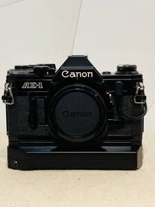 Canon/キャノン AE-1 & DATE BACK A /POWER WINDER A2 中古美品