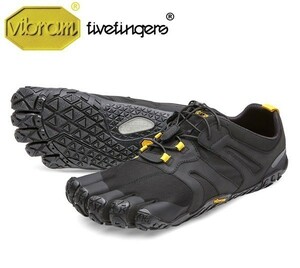 ★新品★Vibram★5本指 ビブラムファイブフィンガーズ トレイルラン トレッキングシューズ V-Trail 2.0_Black/Yellow 19M7601 M 41