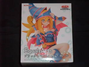 【未開封品】遊戯王カードゲーム Equal Arts ブラック・マジシャン・ガール フィギュア