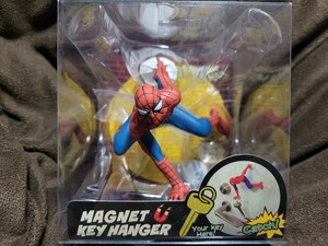 ★MARVEL★MAGNET KEY HANGER SPIDER-MAN マーベル マグネット キーハンガー スパイダーマン 新品未開封品 強力マグネット式 耐荷重 約90g