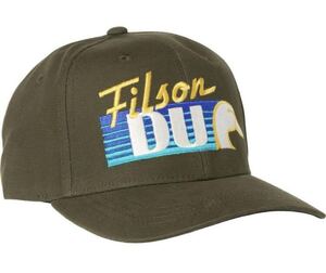 フィルソン ロガー キャップ Filson logger cap duck 新品 Cap hat 帽子 未使用 アウトドア ハット フリーサイズ グリーン 