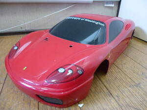 ◇中古 ラジコンボディ 1/10 フェラーリ 360 モデナ FERRARI F360 塗装済み 検索 田宮 京商 ABC ヨコモ