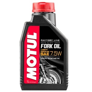 MOTUL (モチュール) FORK OIL FACTORY LINE LIGHT/MEDIUM フォークオイル ファクトリーライン ライト/ミディアム 7.5W 1L 品番105926