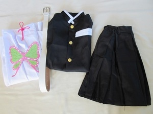 美品　鬼滅の刃　栗花落カナヲ隊服　コスプレ衣装仮装アニメグッズコスチューム