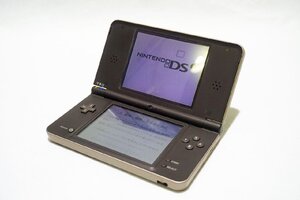 【質Banana】中古・簡易動作確認品!Nintendo/任天堂 DSiLL ダークブラウン 現状渡し♪.。.:*・゜②