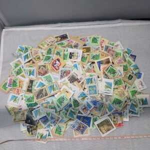 日本紙付き　使用済み切手　切手
