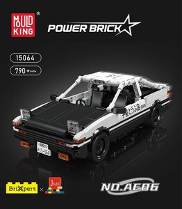 ☆最安値☆　レゴ　互換　トヨタ　86　スプリンタートレノ　イニシャルＤ　ハチロク　自動車　スポーツカー　790ピース