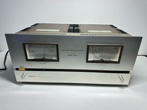 ◯ DENON POA-1001 Solid state stereo power amplifier ステレオパワーアンプ オーディオ アンプ