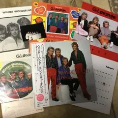 G.I. オレンジ　ウィンターワンダーランド（ミニLP）カレンダー、ステッカー付