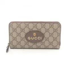 【美品】GUCCI GGスプリーム ネオヴィンテージ 虎タイガー 長財布