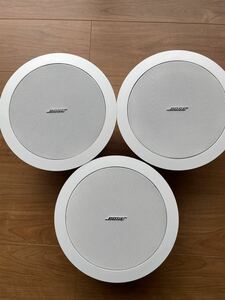 BOSE ボーズ FreeSpace DS16F Loudspeaker 天井埋込型 スピーカー ホワイト 3個セット