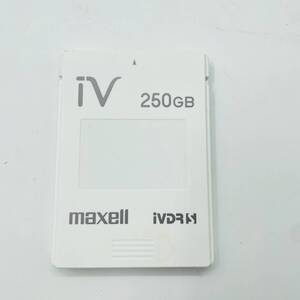 maxell iVDR-S マクセル カセットハードディスク　250GB