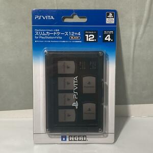 スリムカードケース12+4 for PlayStationVita ブラック