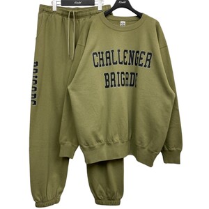 CHALLENGER 24AW College Logo C／N Sweat＆Sweat Pantsカレッジロゴスウェット＆スウェットパンツ セットアップ 8069000116526