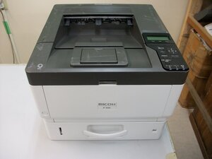 ★ 中古レーザープリンタ / RICOH P500 / 自動両面印刷対応 / 残量不明トナー・ドラム付き ★