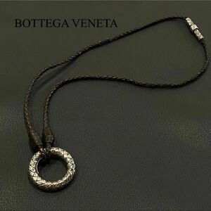 『BOTTEGA VENETA』ボッテガヴェネタ レザーネックレス