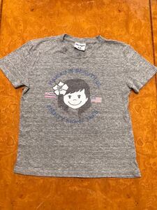 ☆88TEES USA Tシャツ Yayaチャン HAWAII キッズ半袖 Tシャツ 130㎝　グレー 　ハワイ購入品☆