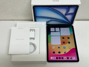 1761　Apple iPad Air（M2） 11インチ Wi-Fi 128GB 2024年春モデル MUWD3J/A ブルー 中古