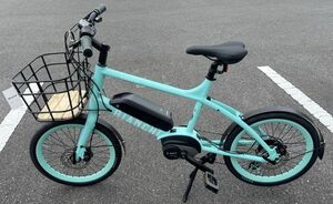 kz1k49Z025 【未使用】Bianchi LECCO-E ビアンキ レッコE 電動アシスト 自転車 43サイズ 20インチ E-BIKE BOSCH ミニベロ 付属品付 千葉