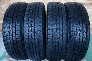 ほぼ新品 2020年製 スタットレス 155/65R14 ダンロップ WINTER MAXX02 ４本 O297