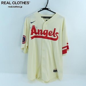 ☆NIKE/ナイキ ロサンゼルス エンゼルスOFFICIAL REPLICA JERSEY CITY レプリカユニフォーム #17 大谷翔平/XL /UPK