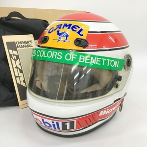 BELL AFX-1 ネルソン ピケ F1 1991年モデル レプリカ 自動車用 ヘルメット 限定 7 1/3サイズ レッド/ホワイト ベル カー用品 N19177H●