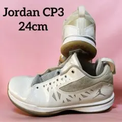 ★ジョーダン Jordan CP3 White Shoes 487429-100