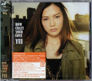 ◇【新品・送料無料】YUI ／ HOW CRAZY YOUR LOVE 【初回生産限定盤　CD+DVD】