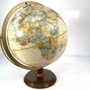 N◆REPLOGLE リプルーグル・ジャパン 30cm ヴィンテージ 地球儀DIAMETER GLOBE WORLD CLASSIC 日本語版 山岳隆起 USA製 古い地球儀 