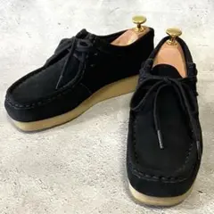 【美品】　クラークス　CLARKS（23）ワラビー　Wallabee　スウェード