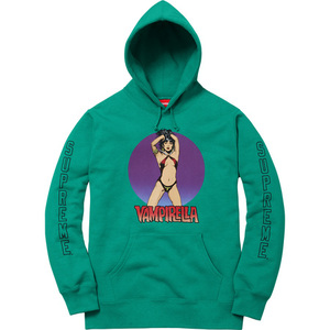 supreme Vampirella Hooded Sweatshirt aqua M