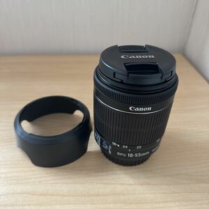 Canon キャノン EF S 18-55mm 標準ズーム レンズ　広角　新品並、ケース保管、予備購入、未使用並