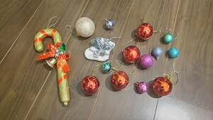 【15点セット】クリスマスツリー 飾り オーナメント 