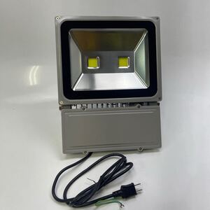 LED投光器100W IP65 防水ライト屋外　屋内利用可能 昼光色 広角 看板 照明 作業灯