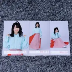 欅坂46 櫻坂46 森田ひかる カラーコーデ 生写真 セミコンプ