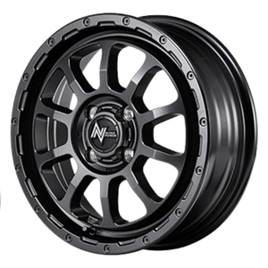 YOKOHAMA BluEarth AE-01F 185/60R15 NITRO POWER M10 PERSHING バレルブラック 15インチ 5J+45 4H-100 4本セット