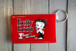 新品　Betty Boop　ベティちゃん　ラバー　カードホルダー　CARD KEEPER アメリカン　世田谷ベース　IC　パスモケース　キーリング
