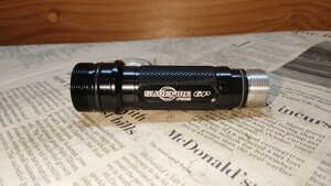 【未使用】SUREFIRE 6P 2セル6V純正ボディ BK 現行ロゴ シュアファイア