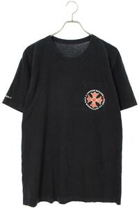 クロムハーツ Tシャツ CH T-SHRT/1 サイズ:L バックCHプラスプリントTシャツ 中古 SJ02