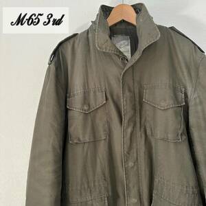 M-65 3rd field jacket XL インナー付き　輸入古着　カーキ　グリーン　