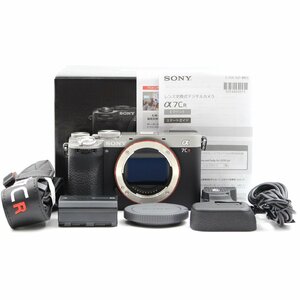 シャッター数48枚 SONY α7CR ボディ シルバー ILCE-7CR S ミラーレス一眼カメラ ソニー