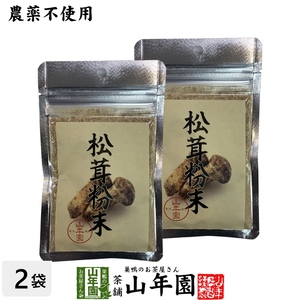 【農薬不使用】 松茸粉末 20g×2袋セット 送料無料