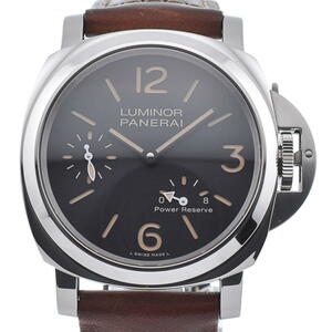 パネライ PANERAI PAM00795 ルミノール 8デイズ パワーリザーブ アッチャイオ 手巻き メンズ 美品 箱・保証書付き L#132006